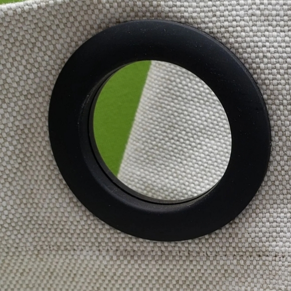 NEW Pair Flax Linen Natural Drapes & Grommets 50 x 84 Etsy Modernality Home - Picture 3 of 9